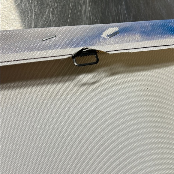 Five Panel Modern Canvas Beachscape wall hanging. - Picture 4 of 4